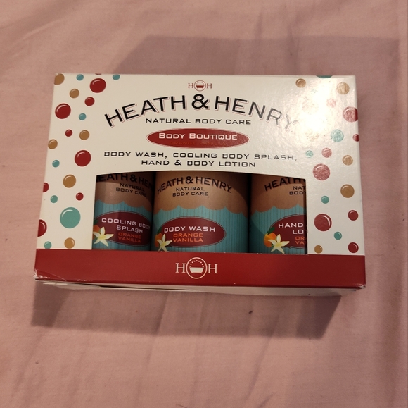NEW! Heath & Henry Body Care Set (Cracker Barrel) - Picture 1 of 4